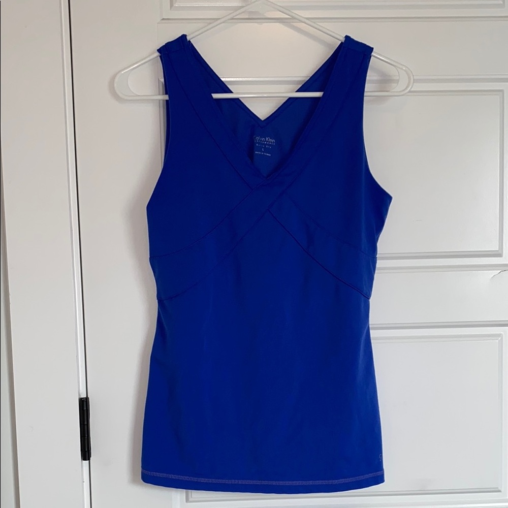Calvin Klein Performance - Women's Royal Blue Sleeveless Top